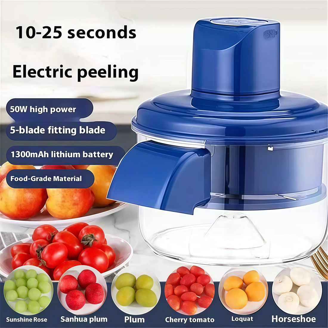 Automatic Fruit & Vegetable Peeler Machine