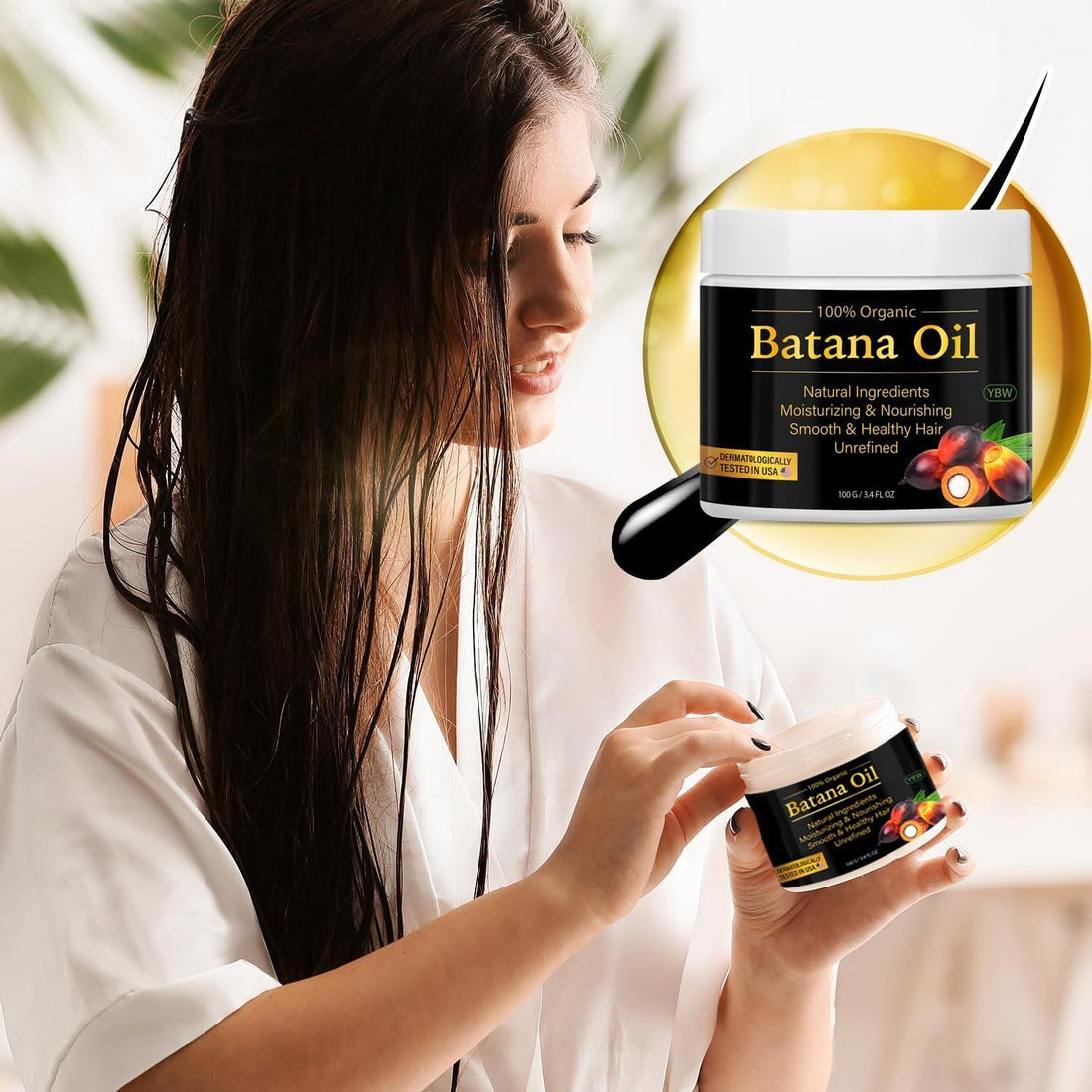 100% Organic Batana Oil for Hair Growth